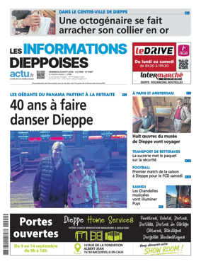 Cover of Les Informations Dieppoises