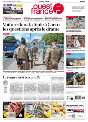 Cover of Ouest France (Manche)