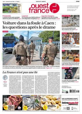 Cover of Ouest France (Orne)