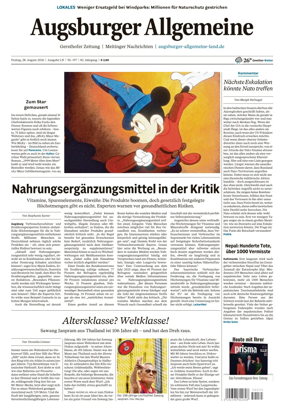 Cover of Augsburger Allgemeine (Land Nord)