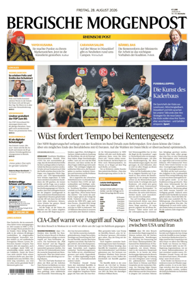Cover of Bergische Morgenpost Wermelskirchen/Huckeswagen/Radevormwald