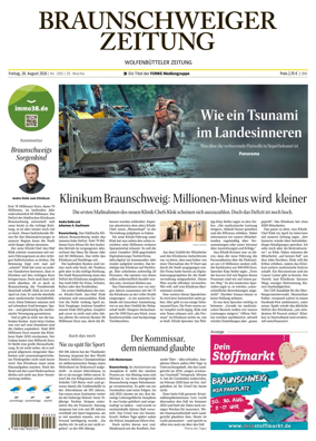 Cover of Braunschweiger Zeitung (Braunschweig)
