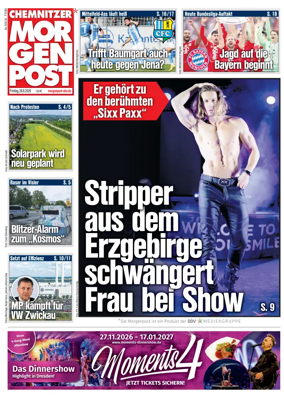Cover of Chemnitzer Morgenpost