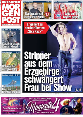 Cover of Dresdner Morgenpost