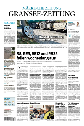 Cover of Gransee-Zeitung