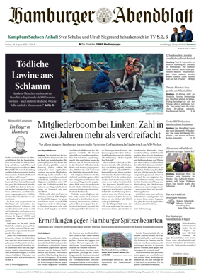 Cover of Hamburger Abendblatt (Kreis Stormarn)