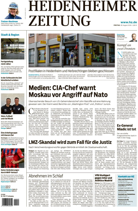 Cover of Heidenheimer Zeitung