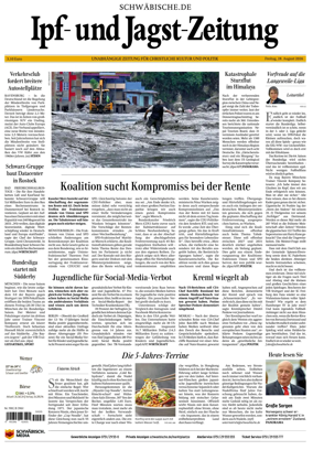 Cover of Ipf- und Jagst-Zeitung