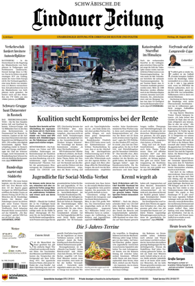 Cover of Lindauer Zeitung