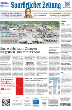 Cover of Saarbruecker Zeitung