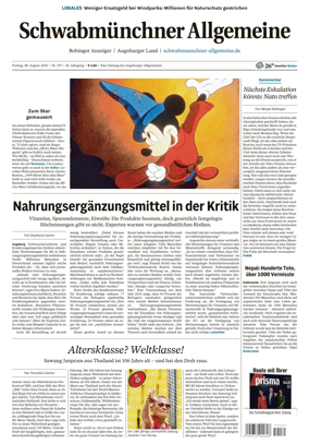 Cover of Schwabmunchner Allgemeine