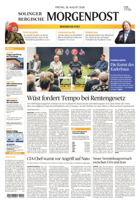 Cover of Solinger Bergische Morgenpost/Remscheid