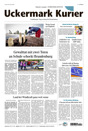 Cover of Templiner Zeitung
