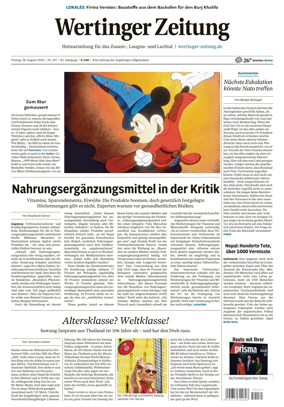 Cover of Wertinger Zeitung