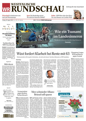 Cover of Westfalische Rundschau (Arnsberg)