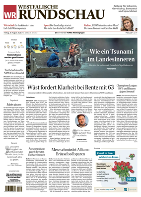 Cover of Westfalische Rundschau (Ennepetal)