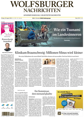 Cover of Wolfsburger Nachrichten (Wolfsburg-Gifhorn)