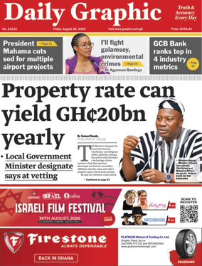 Cover of Daily Graphic