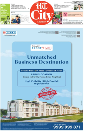 Cover of Hindustan Times (Lucknow) - Live
