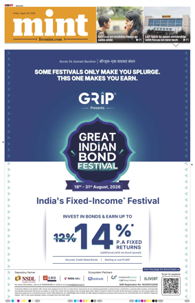 Cover of Mint Bangalore