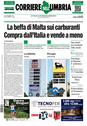 Cover of Corriere dell Umbria