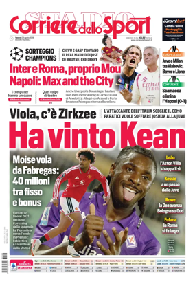 Cover of Corriere dello Sport (Lombardia)