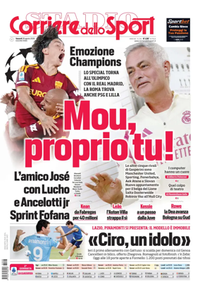Cover of Corriere dello Sport (Roma)