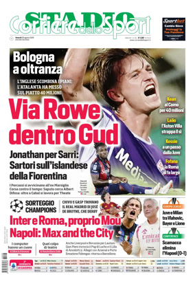 Cover of Corriere dello Sport Stadio (Bologna)