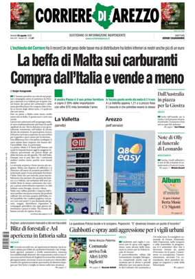 Cover of Corriere di Arezzo