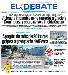 Cover of El Debate de Guamuchil