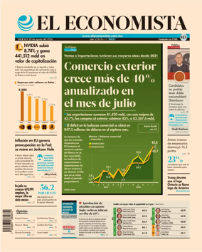 Cover of El Economista (Mexico)