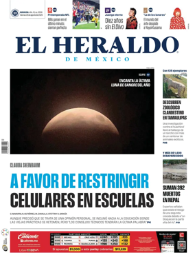 Cover of El Heraldo de Mexico