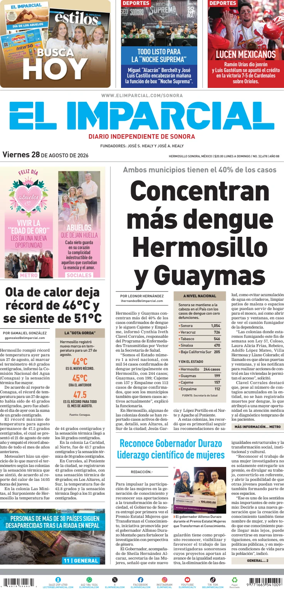 Cover of El Imparcial