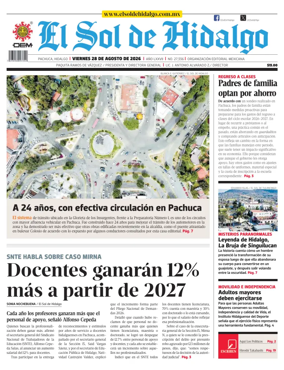 Cover of El Sol de Hidalgo