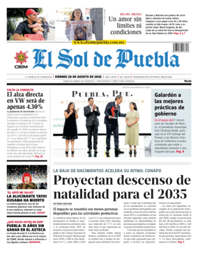 Cover of El Sol de Puebla