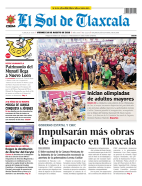 Cover of El Sol de Tlaxcala