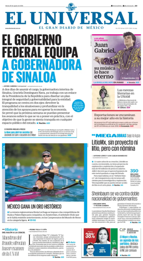 Cover of El Universal