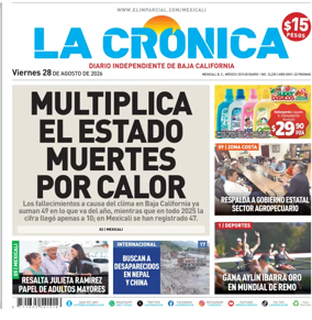 Cover of La Cronica
