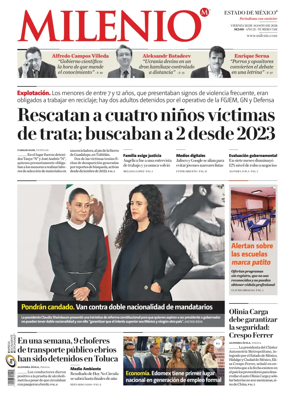 Cover of Milenio Edo de Mexico
