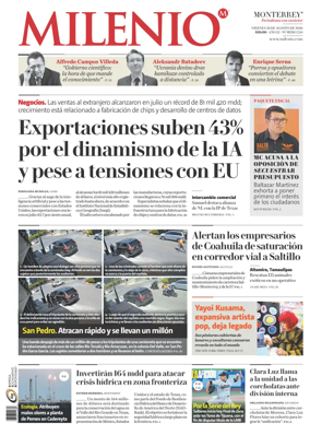 Cover of Milenio Monterrey