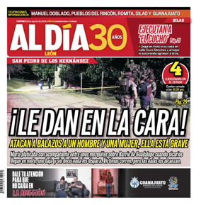 Cover of Periodico Al Dia (Leon)