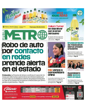 Cover of Publimetro Guadalajara