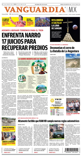 Cover of Vanguardia