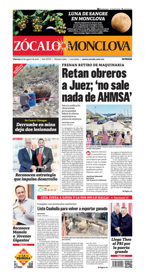 Cover of Zocalo Monclova