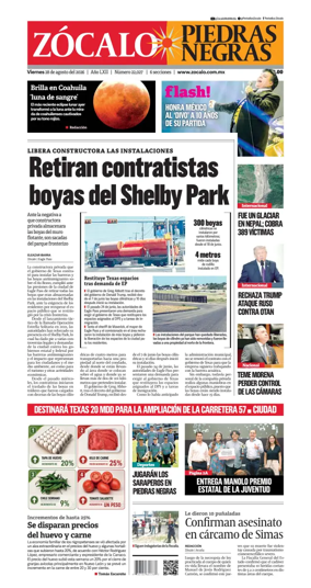 Cover of Zocalo Piedras Negras