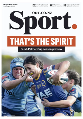 Cover of Otago Daily Times-Sports
