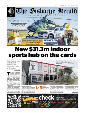 Cover of The Gisborne Herald