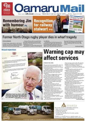Cover of The Oamaru Mail