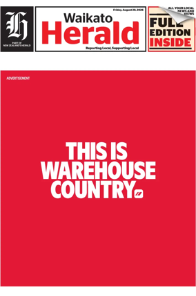 Cover of Waikato Herald
