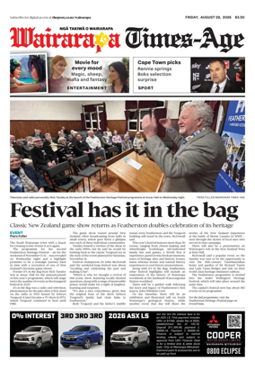 Cover of Wairarapa Times-Age (NZ)